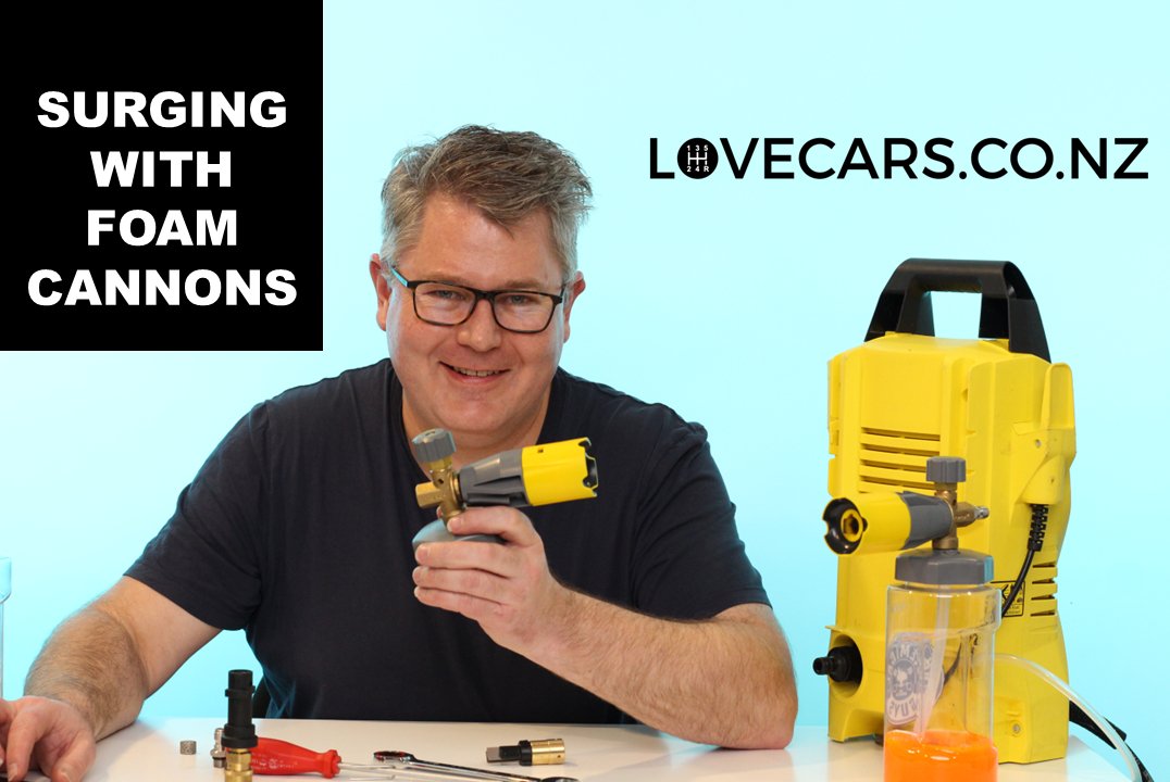 How to fix surging with water blasters / pressure washers and foam cannons - Lovecars