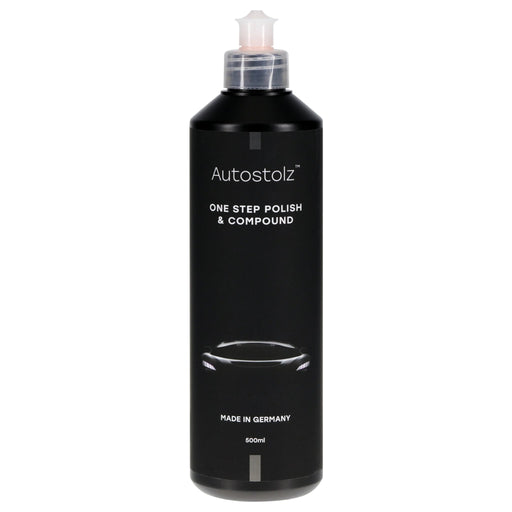 3 Liters (6x 500ml) of Autostolz One Step Polish & Compound 500ml - Made in Germany - Lovecars - Autostolz - RockCar - ZBA4222HB - 810096301062