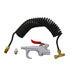 AIR BLOW GUN KIT (DELUXE) w/12 HOSE, SNAP - IN "T" & EXTRA NOZZLE - Lovecars - Westchrome - Interior - W5188 - 18406129867