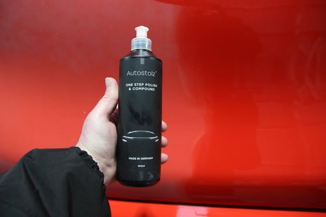 Autostolz One Step Polish & Compound 500ml - Made in Germany - Lovecars - Autostolz - RockCar - A4222H - 810096301062