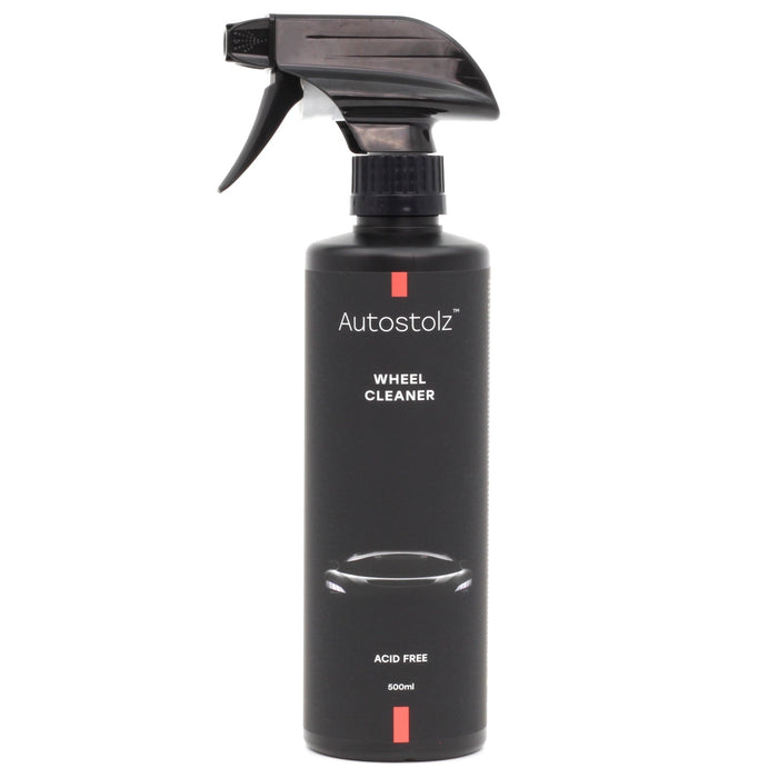 Autostolz Wheel Cleaner Powerful Alkaline 500ml bottle on a white background - A3222H - 00810096301123