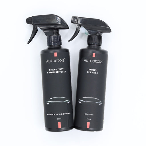 Autostolz Wheel Cleaning & Decontamination Kit (2 x 500ml) - Lovecars - Autostolz - Wheel Cleaner - ZAW222D - 