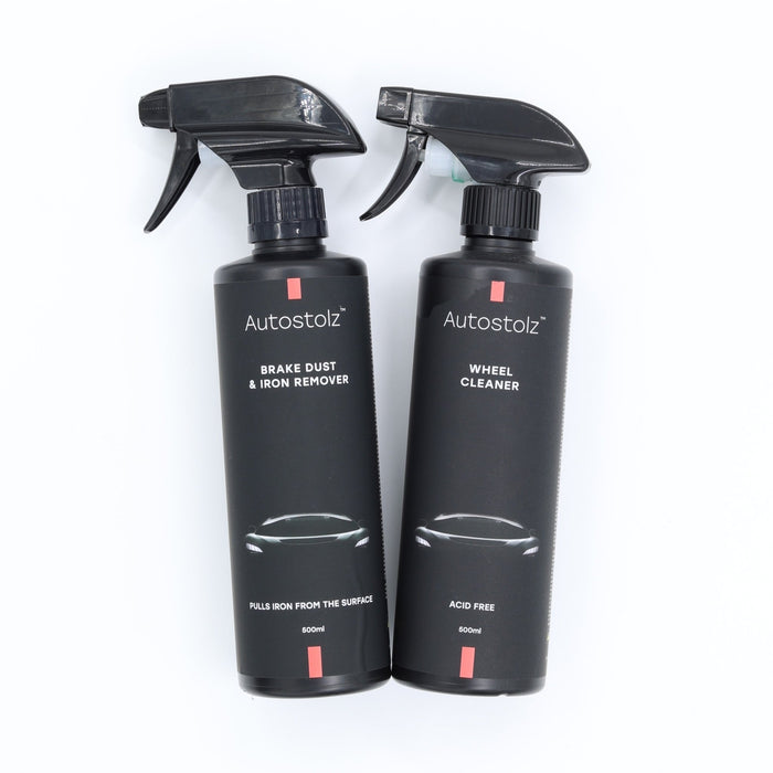 Autostolz Wheel Cleaning & Decontamination Kit (2 x 500ml) - Lovecars - Autostolz - Wheel Cleaner - ZAW222D - 
