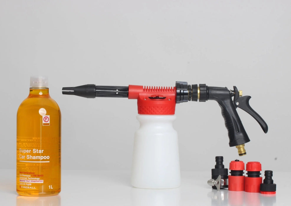 Best Foam Gun Kit For Normal Hose With Choice of Soap - Choose the Scent! - Lovecars - Fireball - Kits - ZR8362Y - 