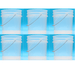 Bulk Pack 6 Buckets - Lovecars - RockCar - Kits - ZSIXBUCKETS - 