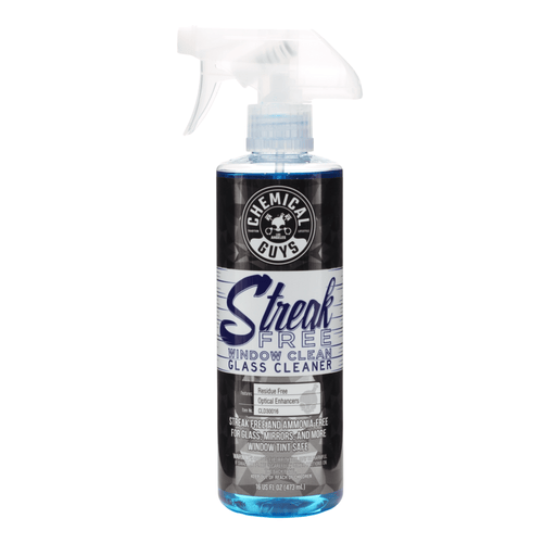 Chemical Guys Streak Free Glass Cleaner (473ml) - Lovecars - Chemical Guys - Exterior Cleaning, Protection and Shine - CLD30016 - 811339029798