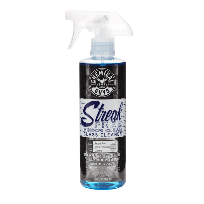 Chemical Guys Streak Free Glass Cleaner (473ml) - Lovecars - Chemical Guys - Exterior Cleaning, Protection and Shine - CLD30016 - 811339029798