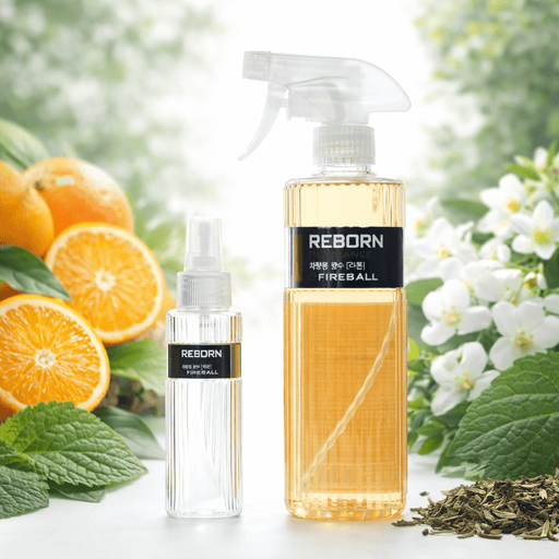 Fireball Reborn – Luxury Car Fragrance Spray (500ml + 100ml Refill Bottle) - Lovecars - Fireball - Air Freshener - FBFRAGREBORN - 