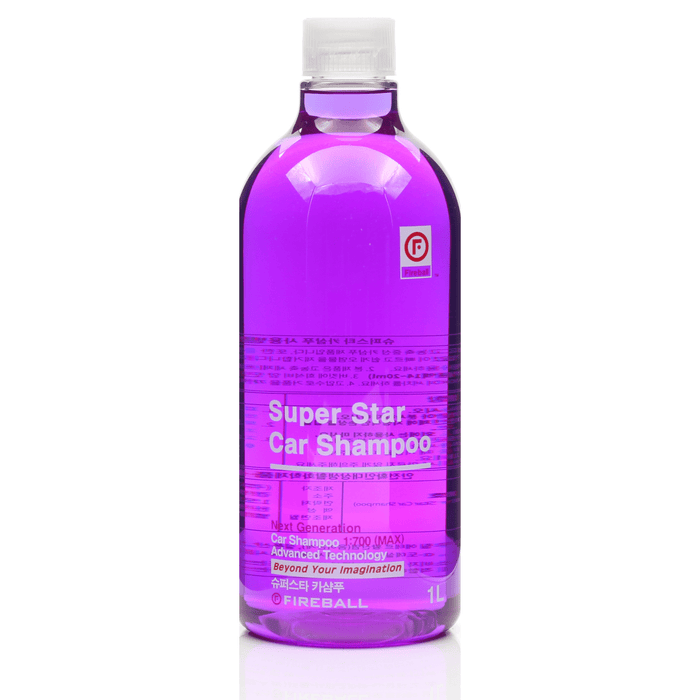 Fireball Super Star Car Shampoo – 1L (Choose Your Scent) - Lovecars - Fireball - Car Wash - SuperStarBLUE - 