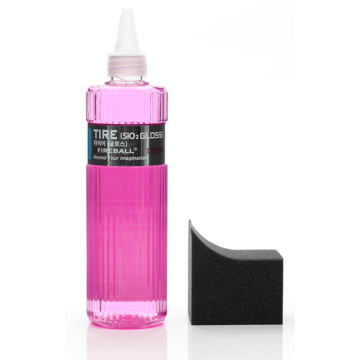 Fireball Tyre & Trim Coating SiO₂ – Satin / Gloss / Janus | 500ml / 4L - Lovecars - Fireball - Wheels and Tyres - FBTIRECOATGLOSS500ML - 8809570000000