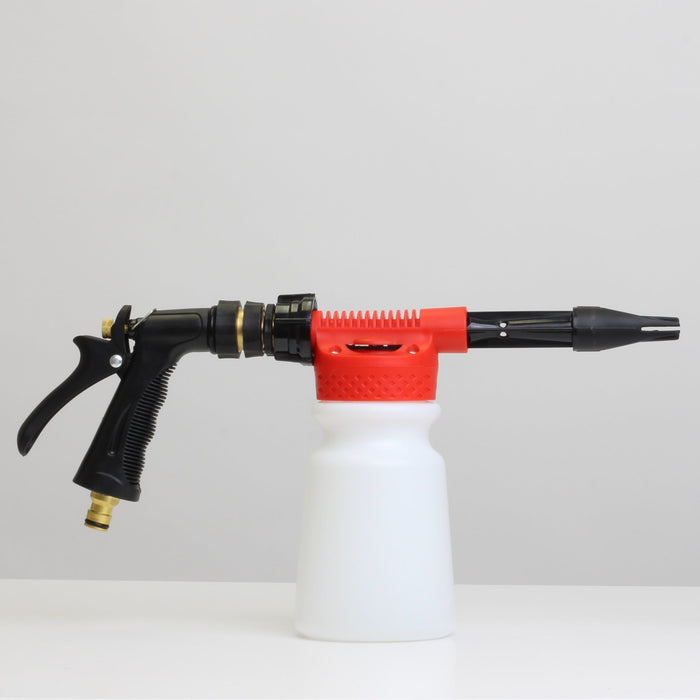 Foam Wash Gun For Normal Hose Premium with Brass fittings and comfort grip - Lovecars - RockCar - Foam Gun - F322G - 