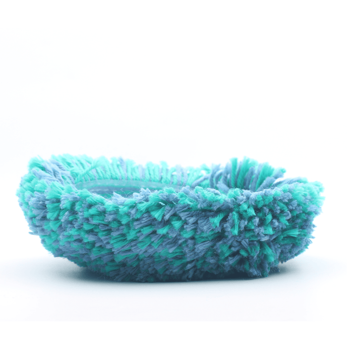 Lake Country Marine Blue Teal Twisted Medium Cut Wool Blend Pad – 6.5"x1.5" - Lovecars - Lake Country - Polishing Pads - ML - 925A - 810161190683