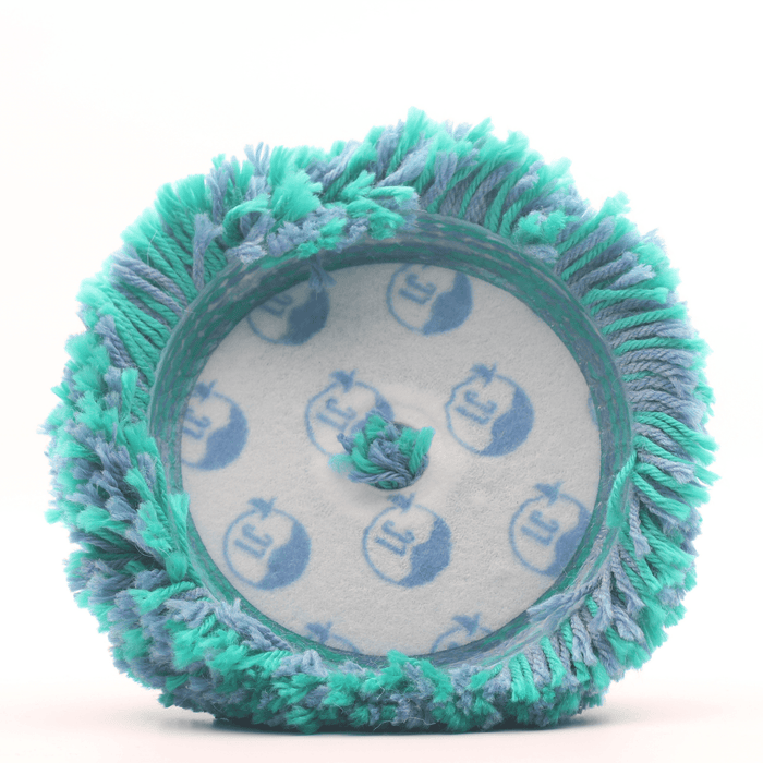 Lake Country Marine Blue Teal Twisted Medium Cut Wool Blend Pad – 6.5"x1.5" - Lovecars - Lake Country - Polishing Pads - ML - 925A - 810161190683