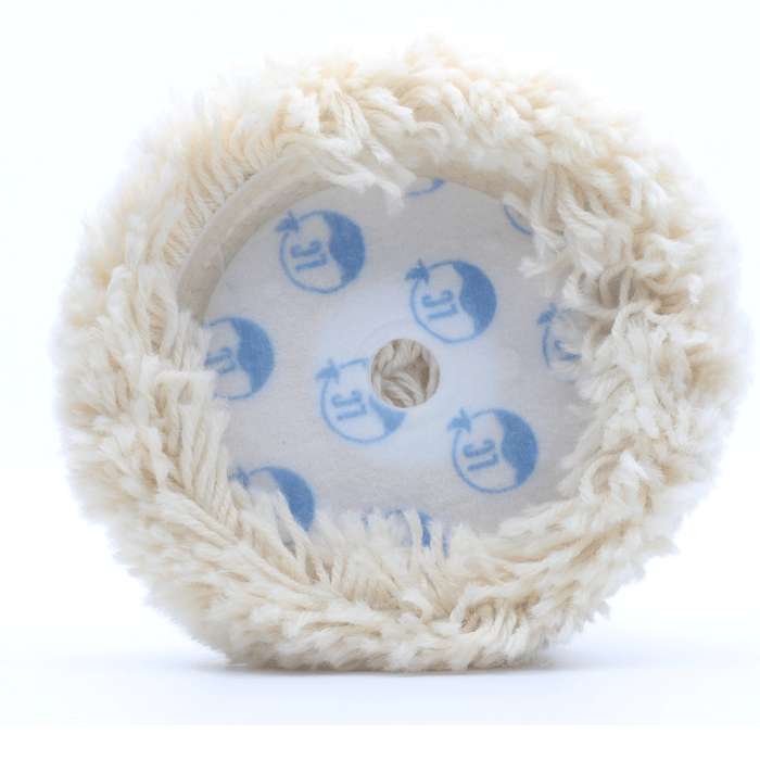 Lake Country Marine White Cutting Wool Natural Blend Curved Pad – 7.5"x1.5" - Lovecars - Lake Country - Polishing Pads - ML - 625 - 810161190638