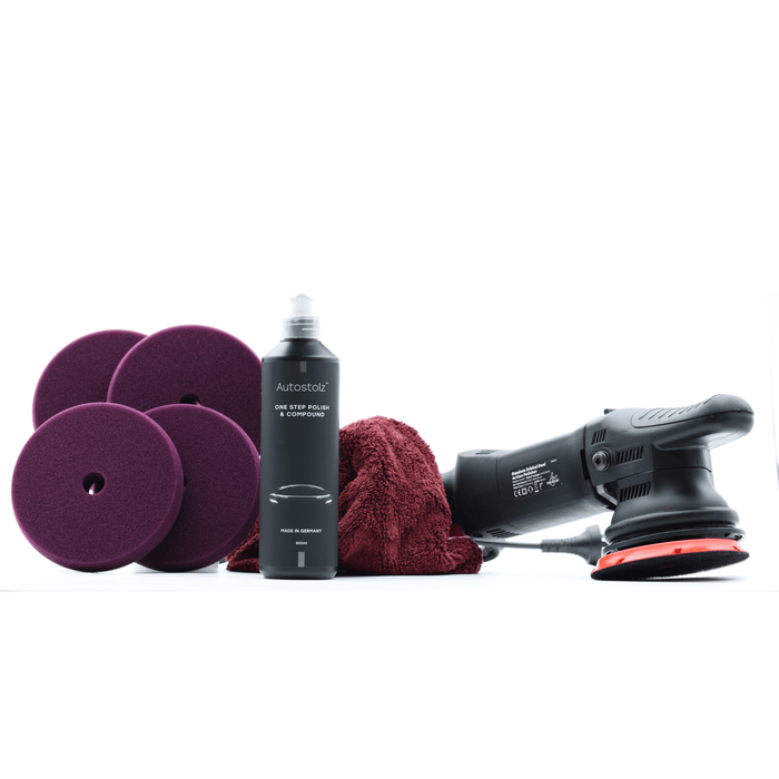 RockCar 15mm DA & Autostolz Paint Correction System - One Step Polishing Kit - Lovecars - RockCar - Polishing - ZLK222N - 