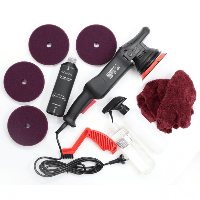 RockCar 15mm DA & Autostolz Paint Correction System - One Step Polishing Kit - Lovecars - RockCar - Polishing - ZLK222NC - 