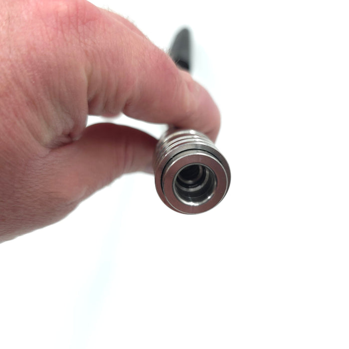 Rockcar 55 cm Black Extension Wand Lance – Stainless Steel ¼″ Quick Connect - Lovecars - RockCar - Foam Cannon Upgrades and Spare Parts - D972W - 