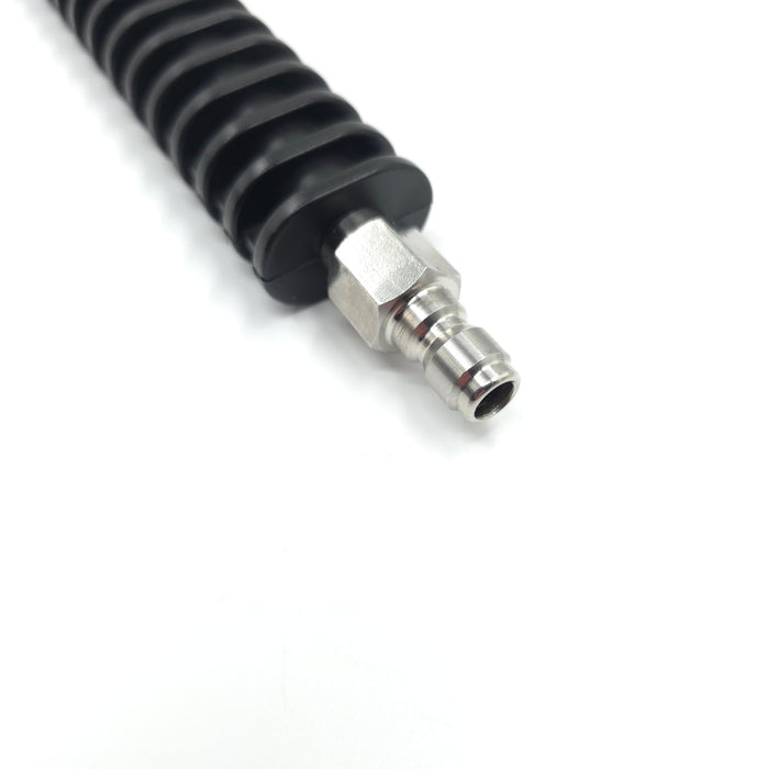 Rockcar 55 cm Black Extension Wand Lance – Stainless Steel ¼″ Quick Connect - Lovecars - RockCar - Foam Cannon Upgrades and Spare Parts - D972W - 