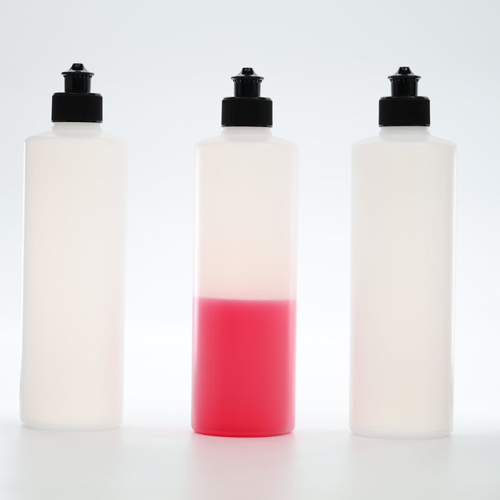 RockCar Chemical Resistant HDPE Dispensing Bottles with Pull - Top Caps (3 Pack) – 500ml - Lovecars - RockCar - Bottles & Sprayers - ZWB3P - 