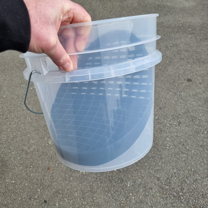 Rockcar Clear Bucket & Black Mitt Slide - Lovecars - RockCar - Buckets - ZRB2322D - 