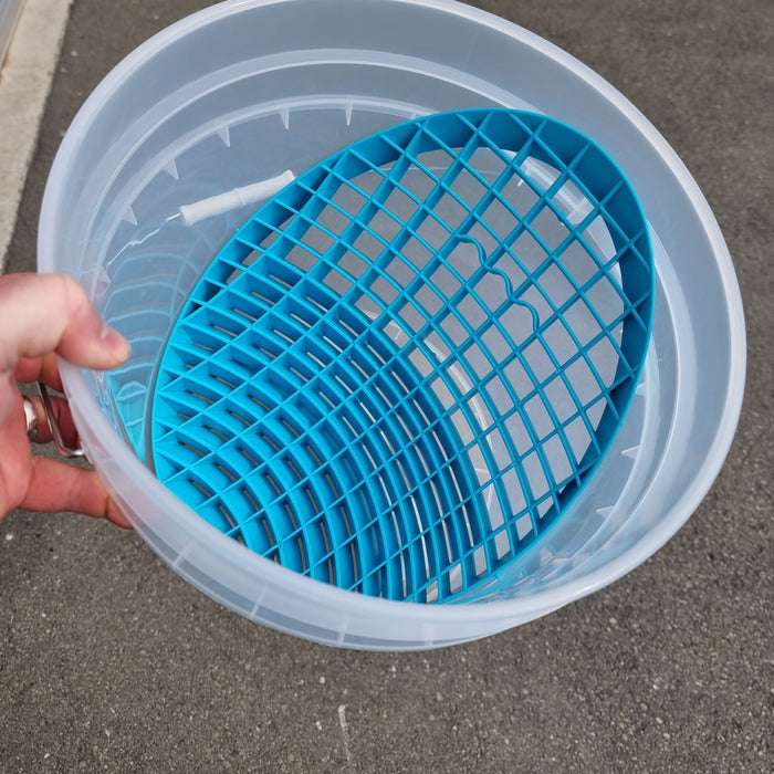 Rockcar Clear Bucket & Blue Mitt Slide - Lovecars - RockCar - Buckets - ZRB2322B - 