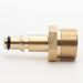 Rockcar Male High Pressure Connector 5 Hose Quick Connect for some newer Ryobi, Daewoo, Bort, Patriot - Lovecars - Lovecars - Adapters - HM2422D - 