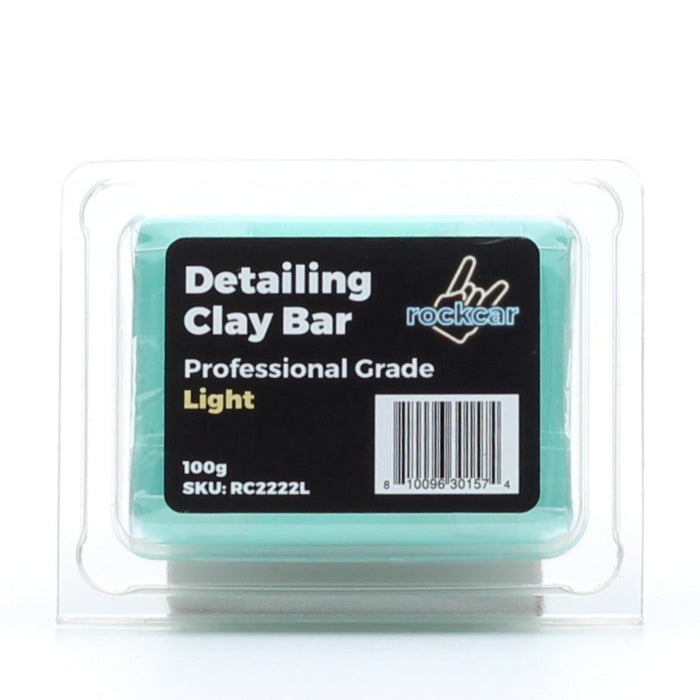 Rockcar Professional Grade Clay Bar – Light | 100g | Green - Lovecars - RockCar - Clay Bar - RC2222L - 00810096301574