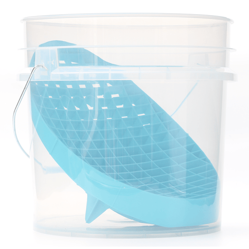 Rockcar Single Bucket Wash Kit – Clear Bucket & Mitt Slide - Lovecars - RockCar - Buckets & Related - ZRB2322B - 