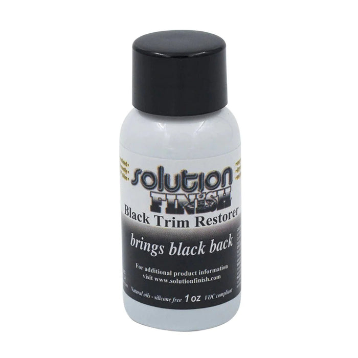 Solution Finish Black 59ml (2oz) - Lovecars - Solution Finish - Trim Restorer - SF-B1 - 