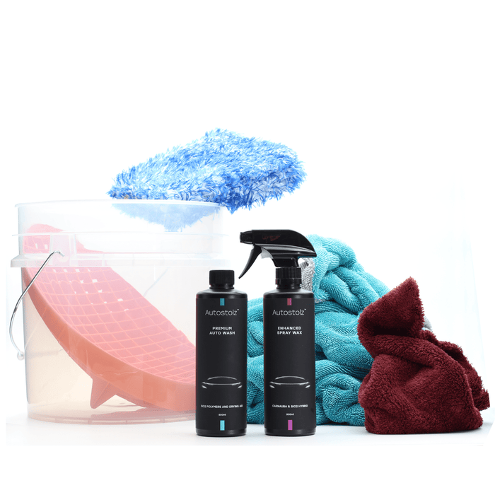 The Michelle Kit — Complete Car Wash & Protection Bundle - Lovecars - Autostolz - Kits - ZA2282ORANGE - 