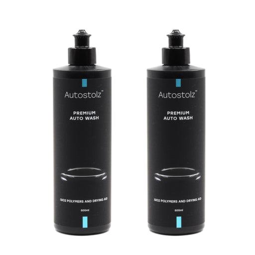 Two Pack: Autostolz Premium Auto Wash - SiO2 polymers and drying aid (1 Litre or 2x 500ml) - Lovecars - Autostolz - Car Wash - ZAZWASH2B -