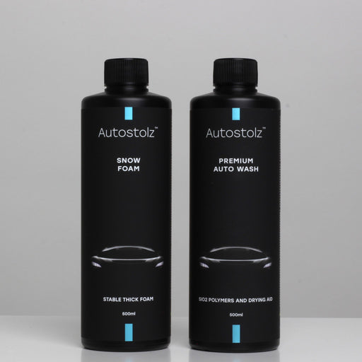 Two Pack: Autostolz Snow and Autostolz Premium Auto Wash (500ml Each) - Lovecars - Autostolz - Car Wash - ZAF422W - 