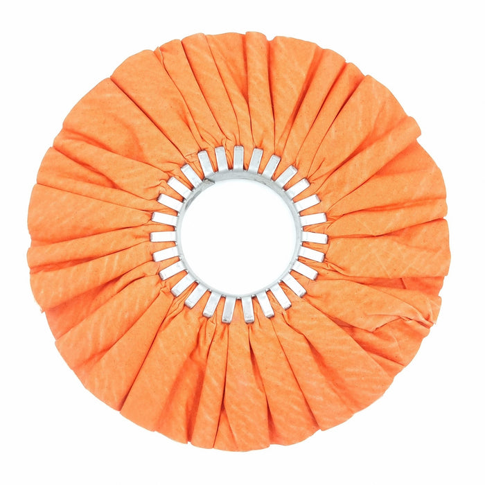 Zephyr Orange Muscle Metal Polishing Airway Wheel 10" Mill Treat #5 CRO - Lovecars - Zephyr - Metal Polishing - AWO10316 - 5MTC/UA - 