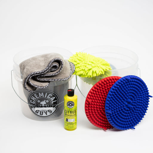 2 Bucket Wash Starter Kits - Choose your soap and size - lovecarsnz - Chemical Guys - Detailing Kits - ZC292K -
