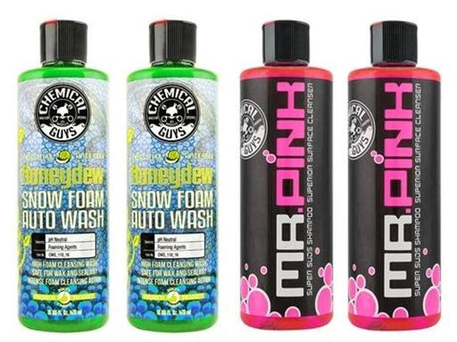 4 Car wash Soaps! - Lucky Dip - lovecarsnz - Chemical Guys - Exterior Cleaning, Protection and Shine - 4soapkit -