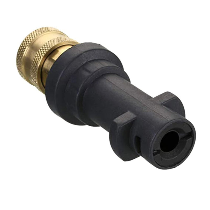 Adapter to fit Karcher twist lock and adapt for universal quick release suitable fro foam cannons etc - lovecarsnz - RockCar - Tools, Accessories, Adapters - D222K - 00810096300362