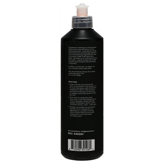 Autostolz One Step Polish & Compound (500ml) - Made in Germany - NEW! - lovecarsnz - Autostolz - RockCar - A4222H - 810096301062