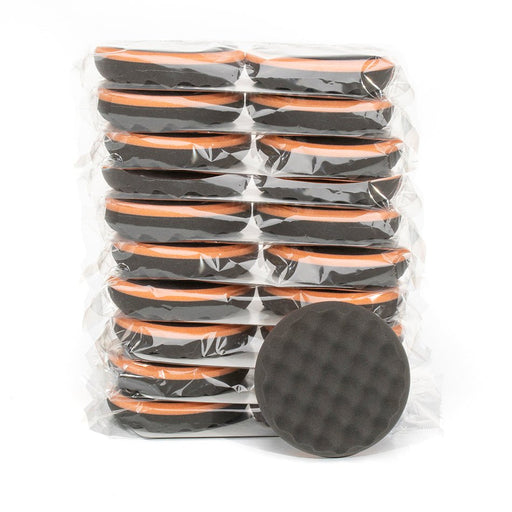 Box Of Black Polishing Pad (Standard 1 step) 10 x packs of 2 = 20 pads - lovecarsnz - RockCar - Polishing - Z962P - 00810096300041