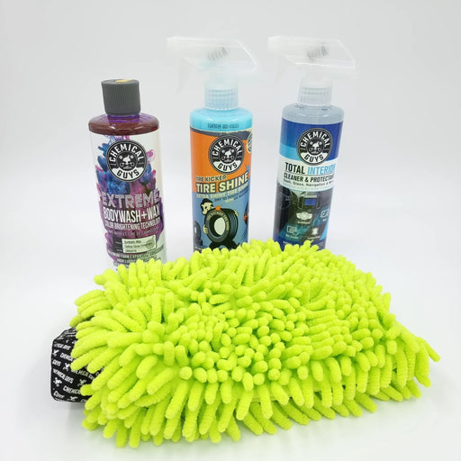 Chemical Guys Clean & Shine Detailing Kit 4 Piece - lovecarsnz - Chemical Guys - Cleaning - ZCCleannShine -