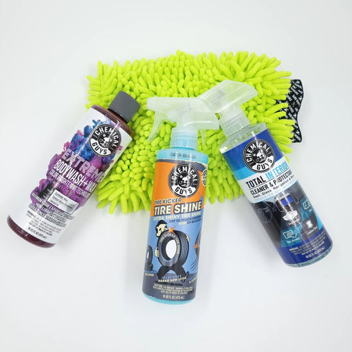 Chemical Guys Clean & Shine Detailing Kit 4 Piece - lovecarsnz - Chemical Guys - Cleaning - ZCCleannShine -