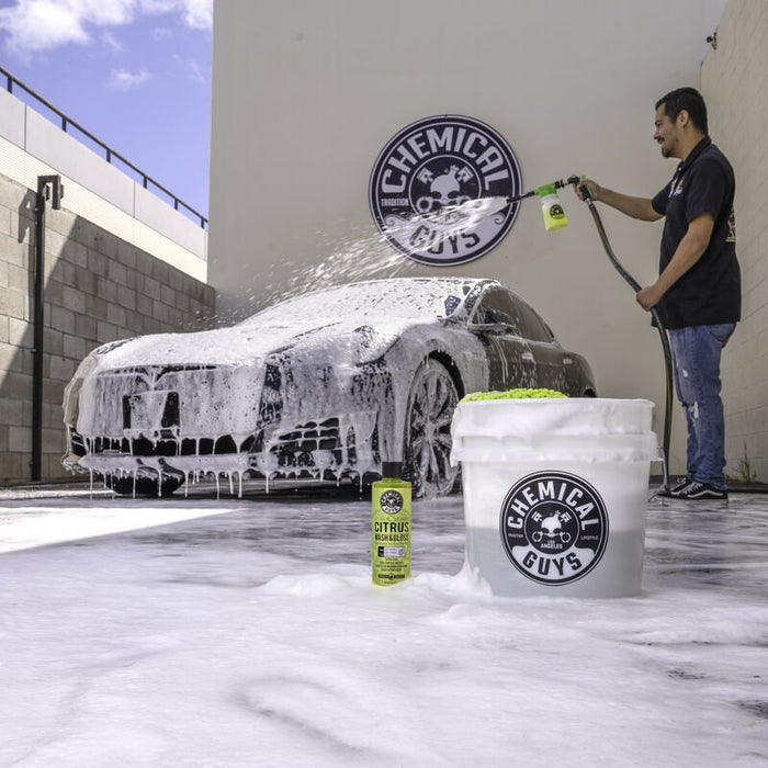 Citrus Wash & Gloss Citrus Based Hyper - Concentrated Wash + Gloss (No-More Spots) - lovecarsnz - Chemical Guys - Cleaning - CWS_301_16 - 816276010069