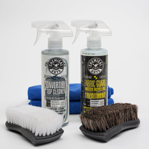 Convertible Top Kit - Clean and Protect (Choose your cleaner and protector) - lovecarsnz - Chemical Guys - Detailing Kits - ZC362B -