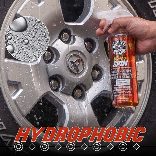 HydroSpin Wheel and Rim Ceramic Coating and Quick Detailer 473ml - lovecarsnz - Chemical Guys - Exterior Cleaning, Protection and Shine - WAC23516 - 842850107917
