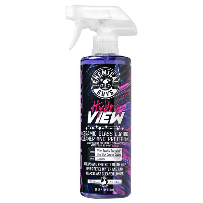 HydroView Ceramic Glass Cleaner & Coating (473ml, 16 Fl. Oz.) - lovecarsnz - Chemical Guys - Exterior Cleaning, Protection and Shine - CLD30116 -