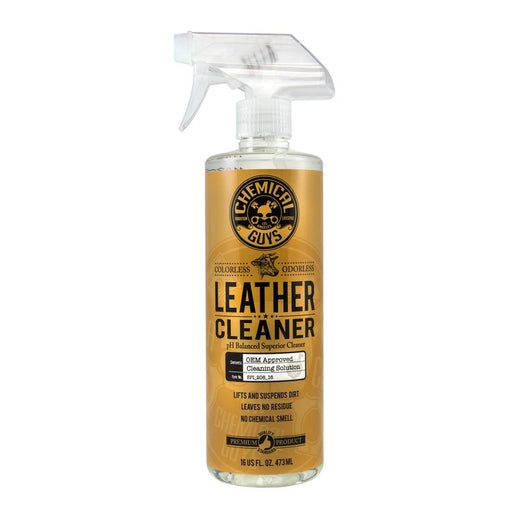 Leather Cleaner OEM Approved Colorless + Odorless Leather Cleaner (16 oz 473ml) - lovecarsnz - Chemical Guys - Interior Cleaning - SPI_208_16 - 0816276011905