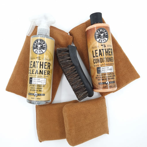 Leather Kit - Clean and Condition - lovecarsnz - Chemical Guys - Detailing Kits - ZC472A -