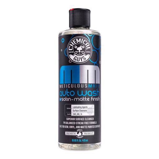 Meticulous Matte Auto Wash For Satin Finish & Matt Finish Paint (ETA May) - lovecarsnz - Chemical Guys - Exterior Cleaning, Protection and Shine - CWS_995 - 0816276017761