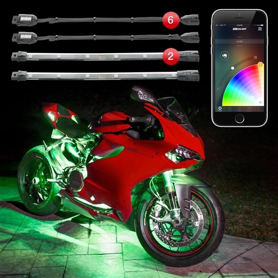Moto Lighting Kits - XK Glow, App Controlled