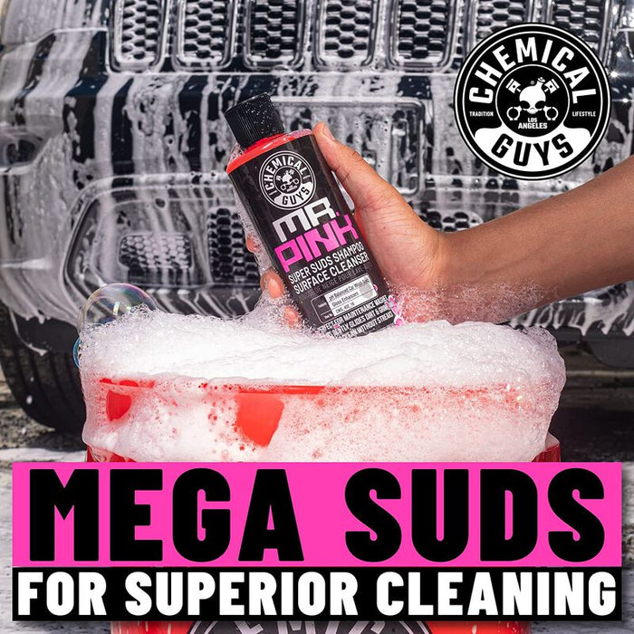 Mr. Pink Super Suds Shampoo & Superior Surface Cleanser - lovecarsnz - Chemical Guys - Cleaning - CWS_402_16 - 816276016221