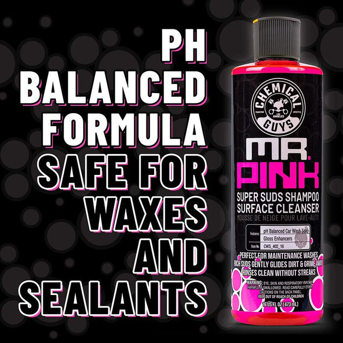 Mr. Pink Super Suds Shampoo & Superior Surface Cleanser - lovecarsnz - Chemical Guys - Cleaning - CWS_402 - 816276018119